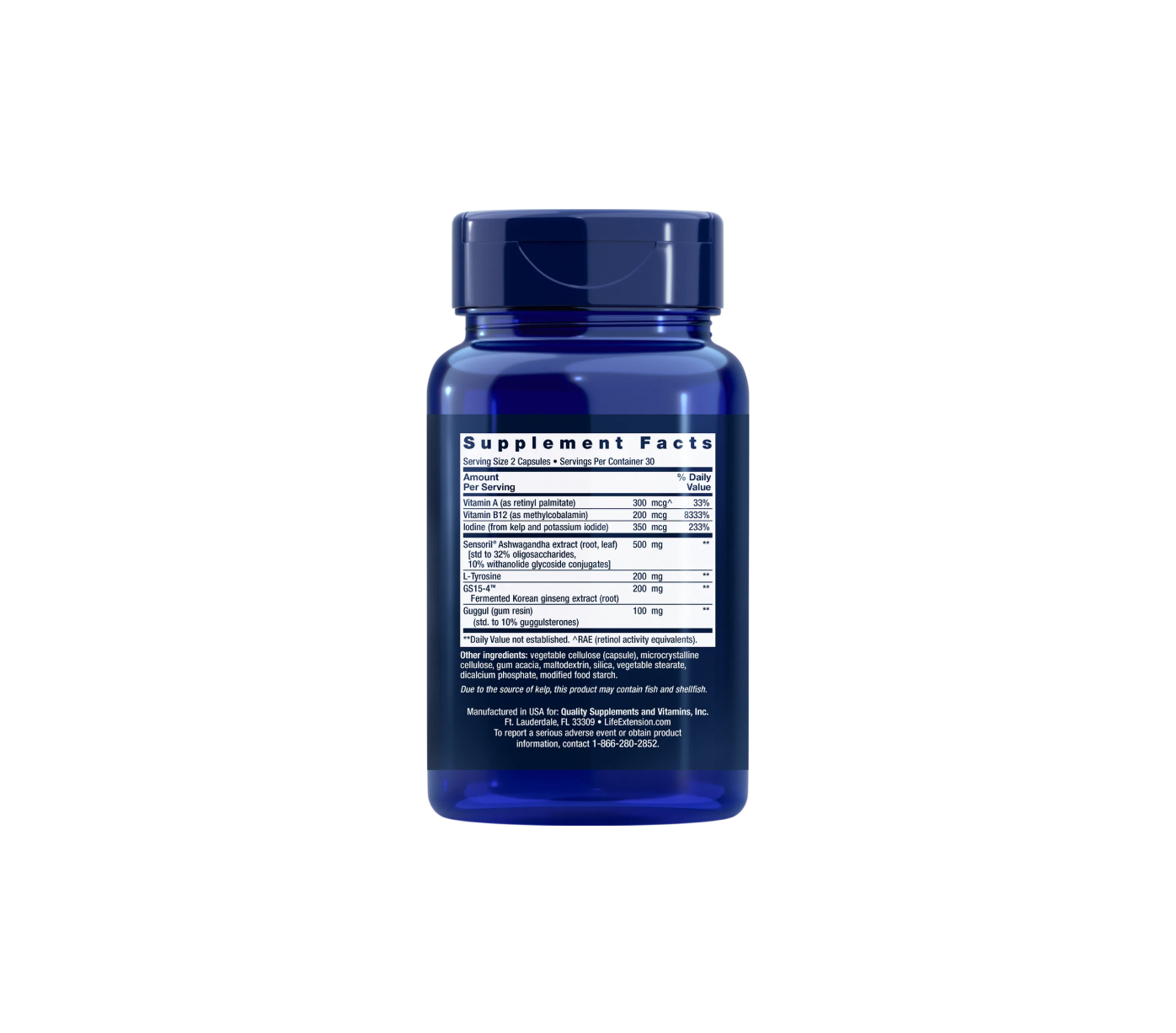 Thyroid Support Complex 60 capsulas