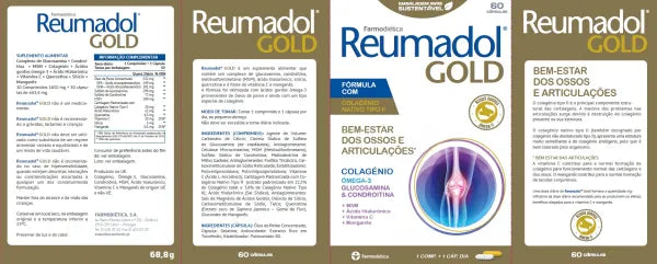 Reumadol Gold C 30 comprimidos + 30 capsulas