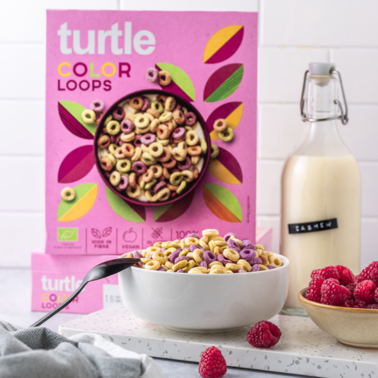 Cereais Color Loops Sem Glúten Biológicos 300g Turtle
