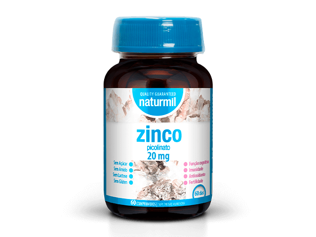 ZINCO Picolinato 20 mg 60 comprimidos