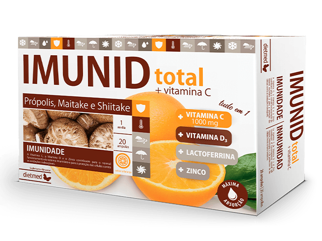 IMUNID TOTAL + VITAMINA C 20 x 15ml ampolas