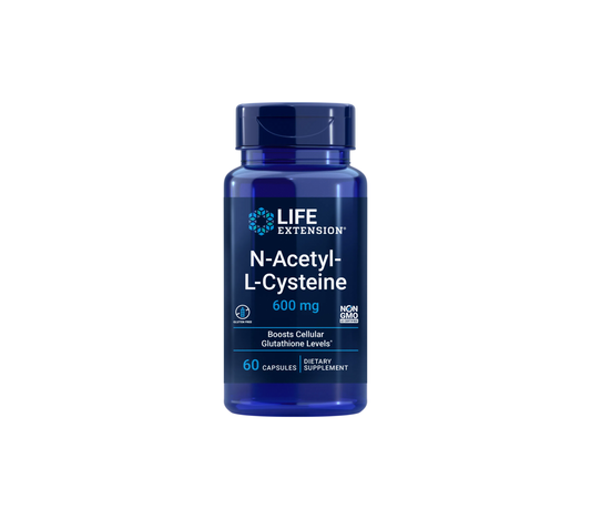 N-Acetyl-L-Cysteine 600 mg 60 cápsulas vegetarianas