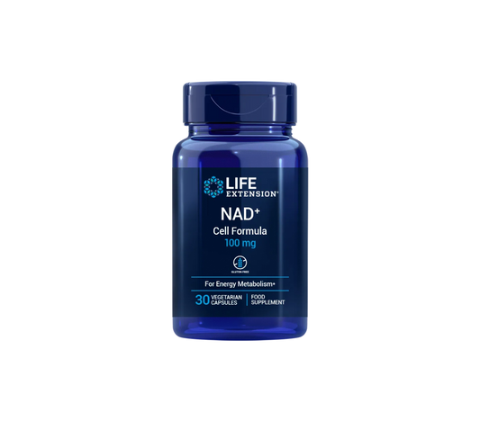 NAD+ Cell Formula 100 mg, 30 cápsulas vegetarianas