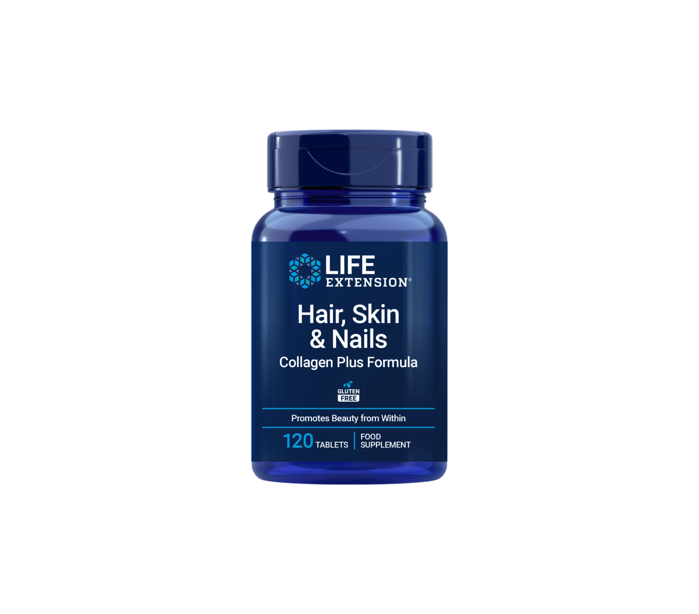 Hair, Skin & Nails Collagen Plus formula, 120 Tablets