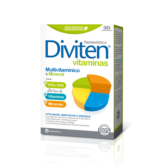 Diviten Vitaminas 30 comprimidos