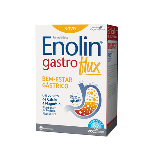 Enolin Gastro flux 20 comprimidos mastigaveis