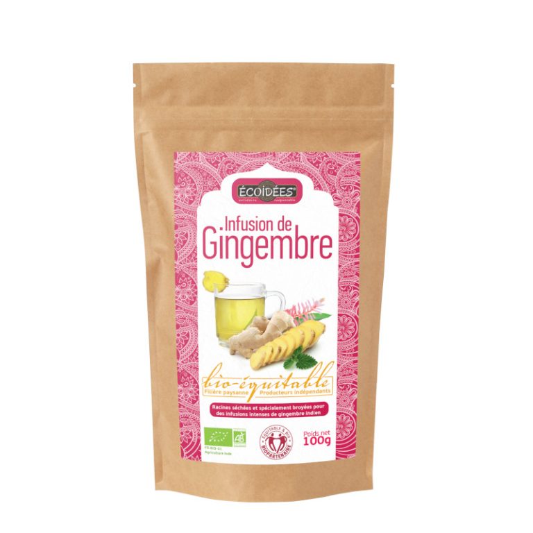 Infusão Gengibre Biológico 100g