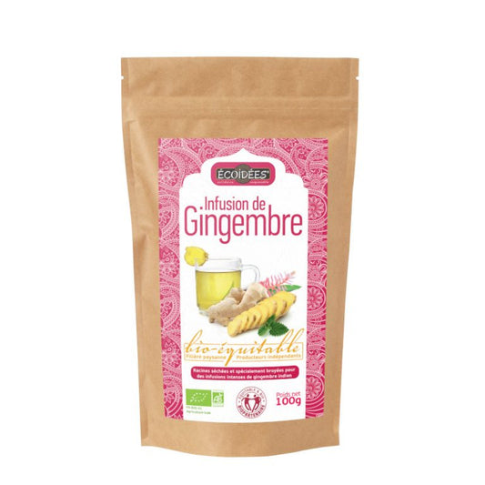 Infusão Gengibre Biológico 100g