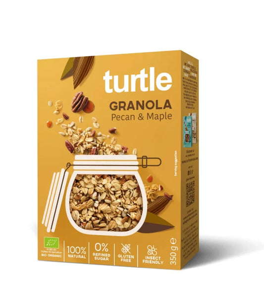 Granola Noz Pecan Sem Glúten Biológica 350g Turtle