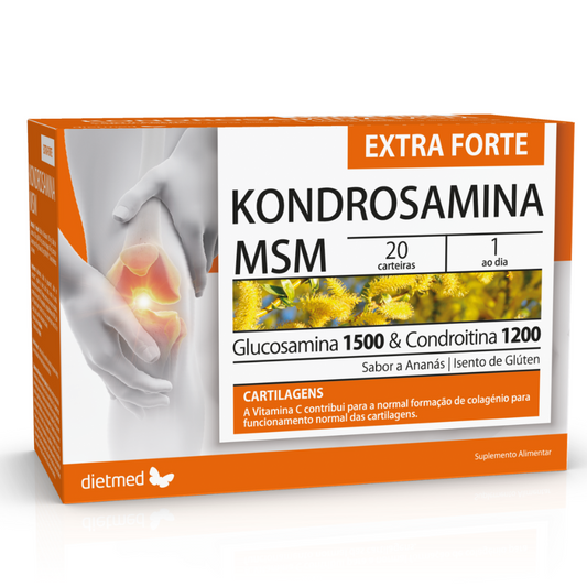 KONDROSAMINA MSM EXTRA FORTE 20 x 5,5g carteiras