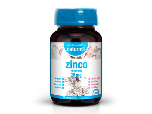 ZINCO Picolinato 20 mg 60 comprimidos
