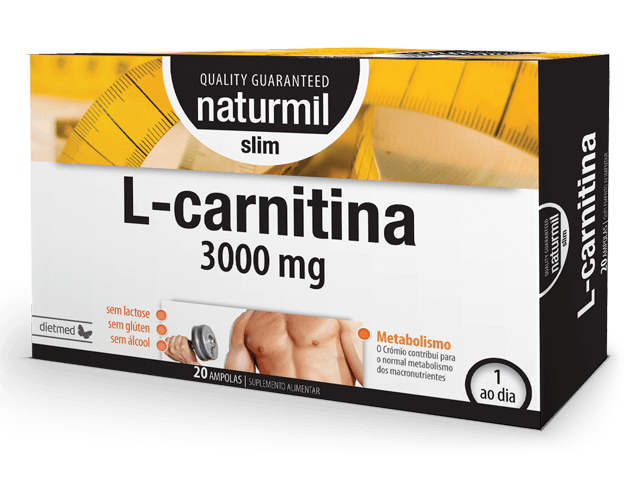 L-CARNITINA SLIM 3000mg 20 x 15ml ampolas