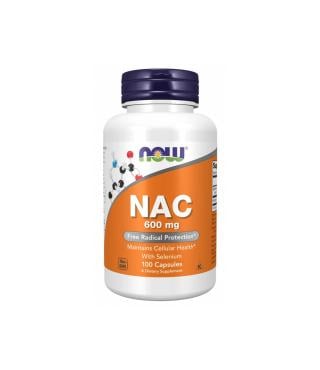 NAC N-ACETILCISTEÍNA 600 MG 100 CÁPSULAS