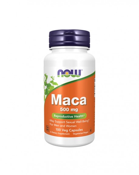 Maca 500mg 100 cápsulas vegetais